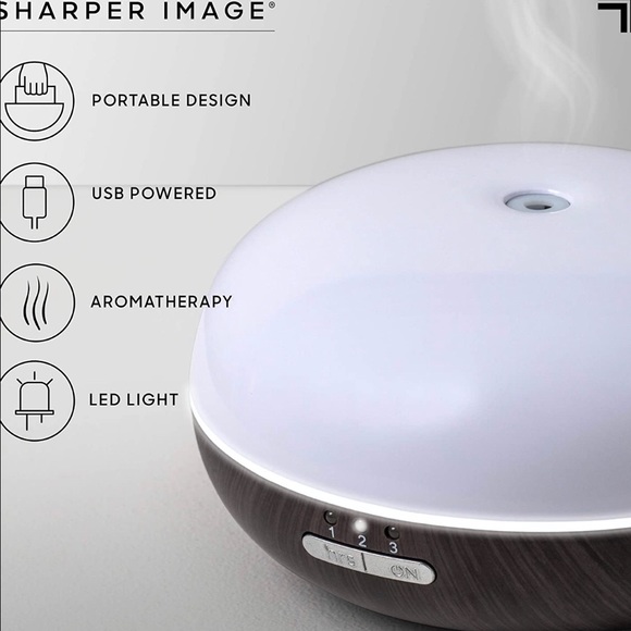 New SHARPER IMAGE Essential Oil MistDiffuser - Picture 2 of 7